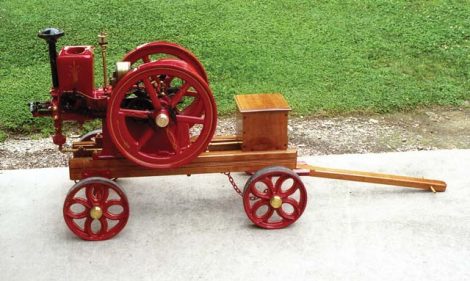 2-1/2 HP Associated Hired Man gas engine - Gas Engine Magazine